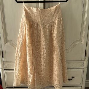 Vintage lace skirt